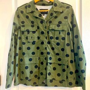 Who What Wear Polka Dot Jacket